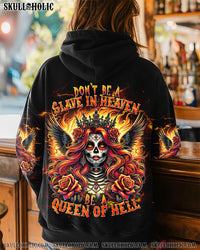 BE A QUEEN OF HELL SKULL LADY ALL OVER PRINT - TLNT0910241