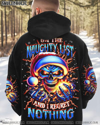 ON THE NAUGHTY LIST SKULL CHRISTMAS ALL OVER PRINT - YHHN0310243