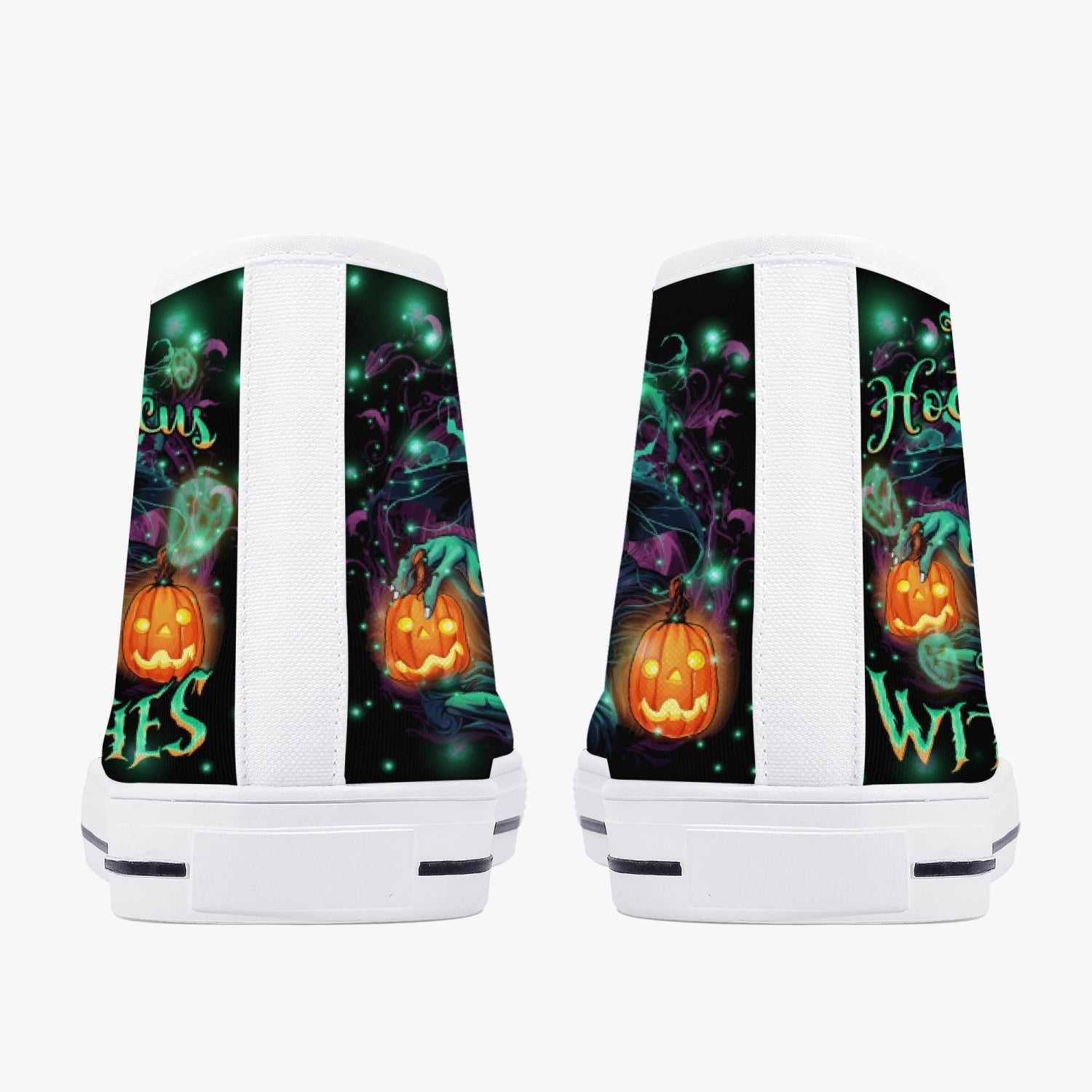 HOCUS POCUS HALLOWEEN HIGH TOP CANVAS SHOES - TYTD1808236