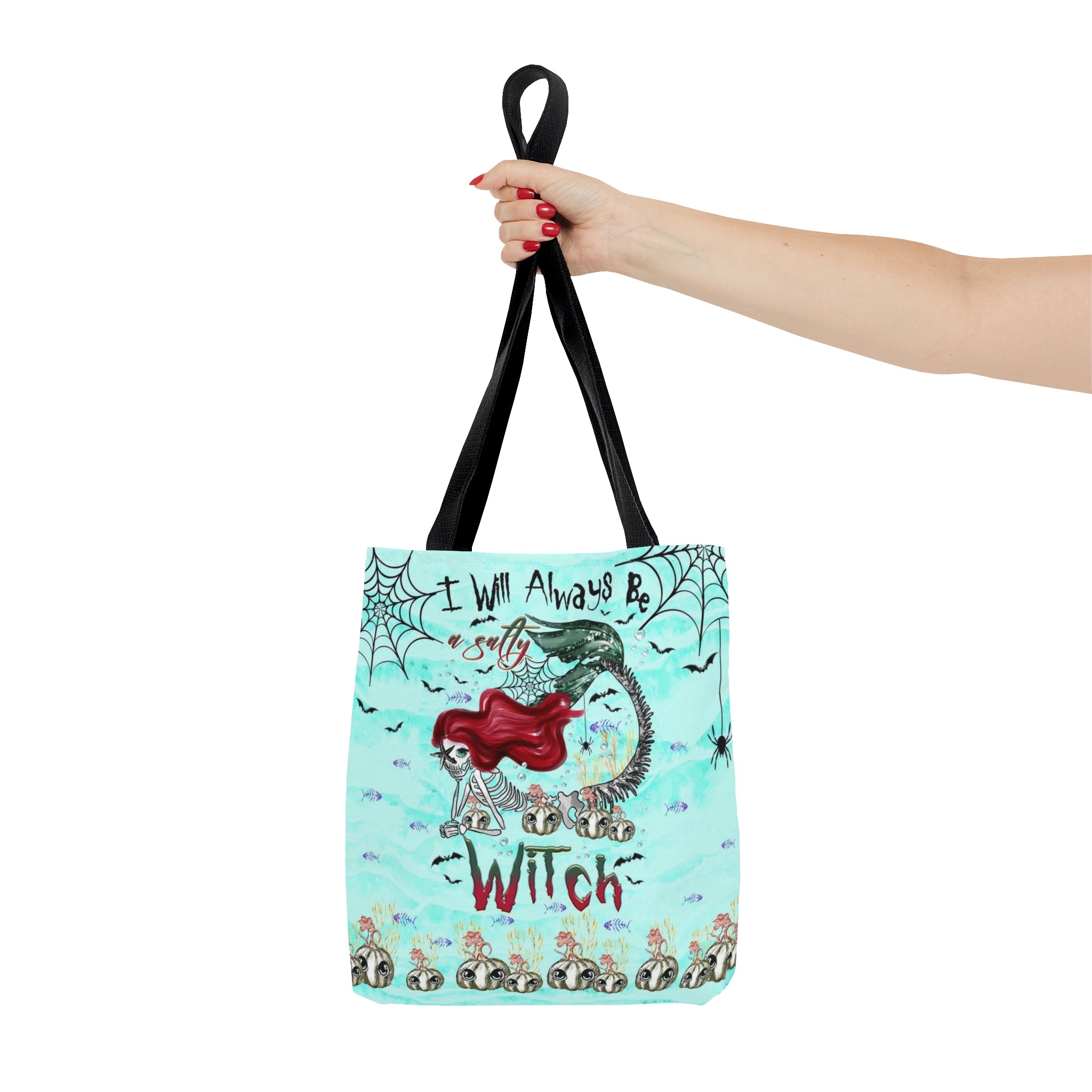 SALTY WITCH MERMAID HALLOWEEN TOTE BAG - TLTR2808237