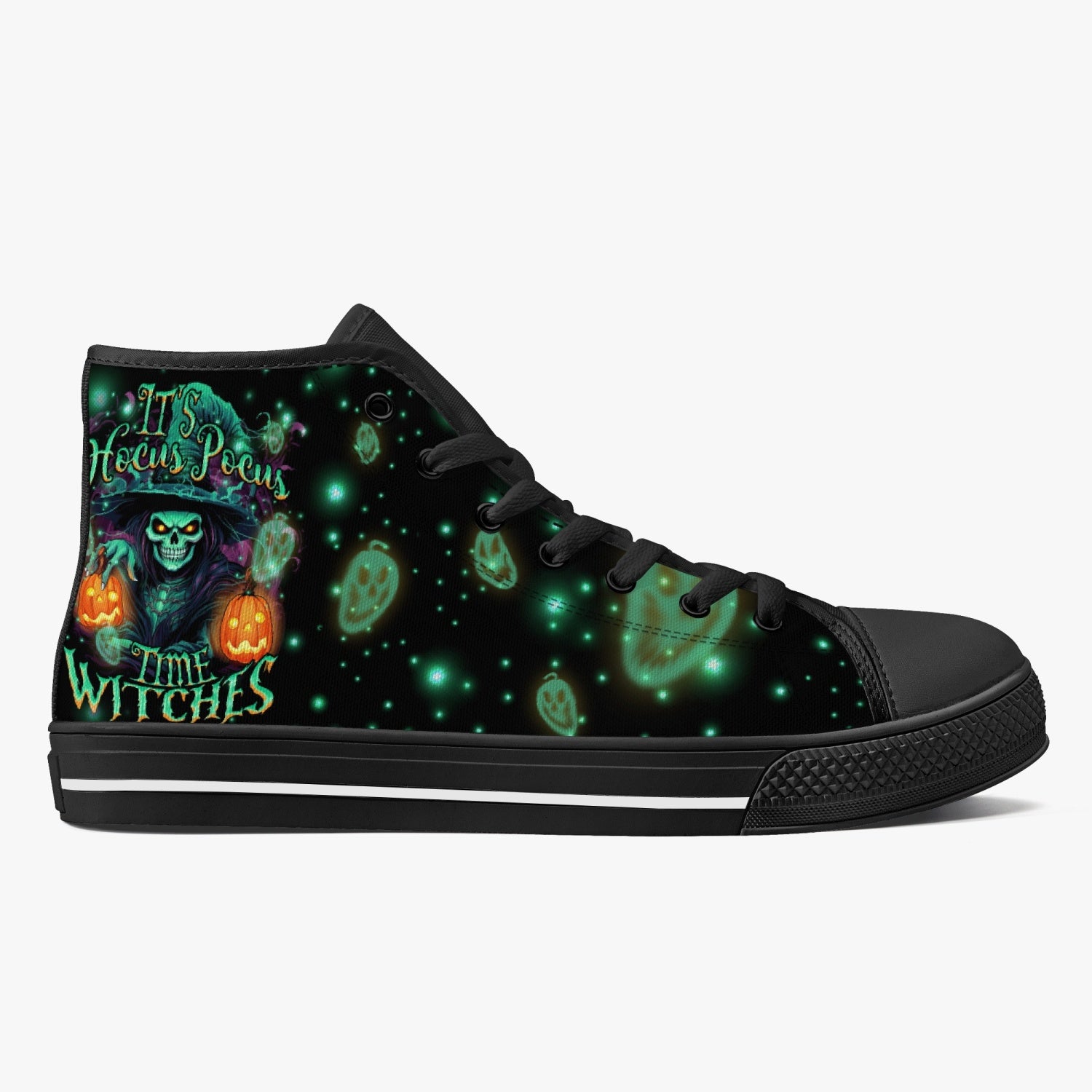 HOCUS POCUS HALLOWEEN HIGH TOP CANVAS SHOES - TYTD1808236