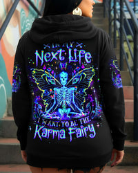KARMA FAIRY SKULL SKELETON ALL OVER PRINT - YHLT2101262