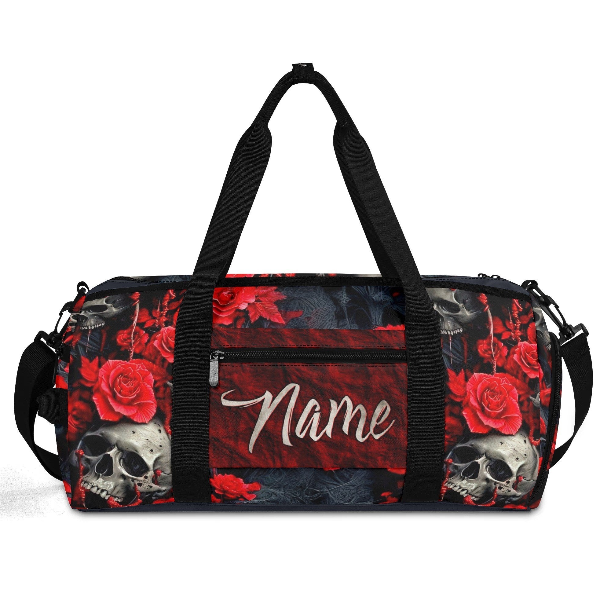 SKULL ROSES TRAVELLING BAG - TLNZ2008253