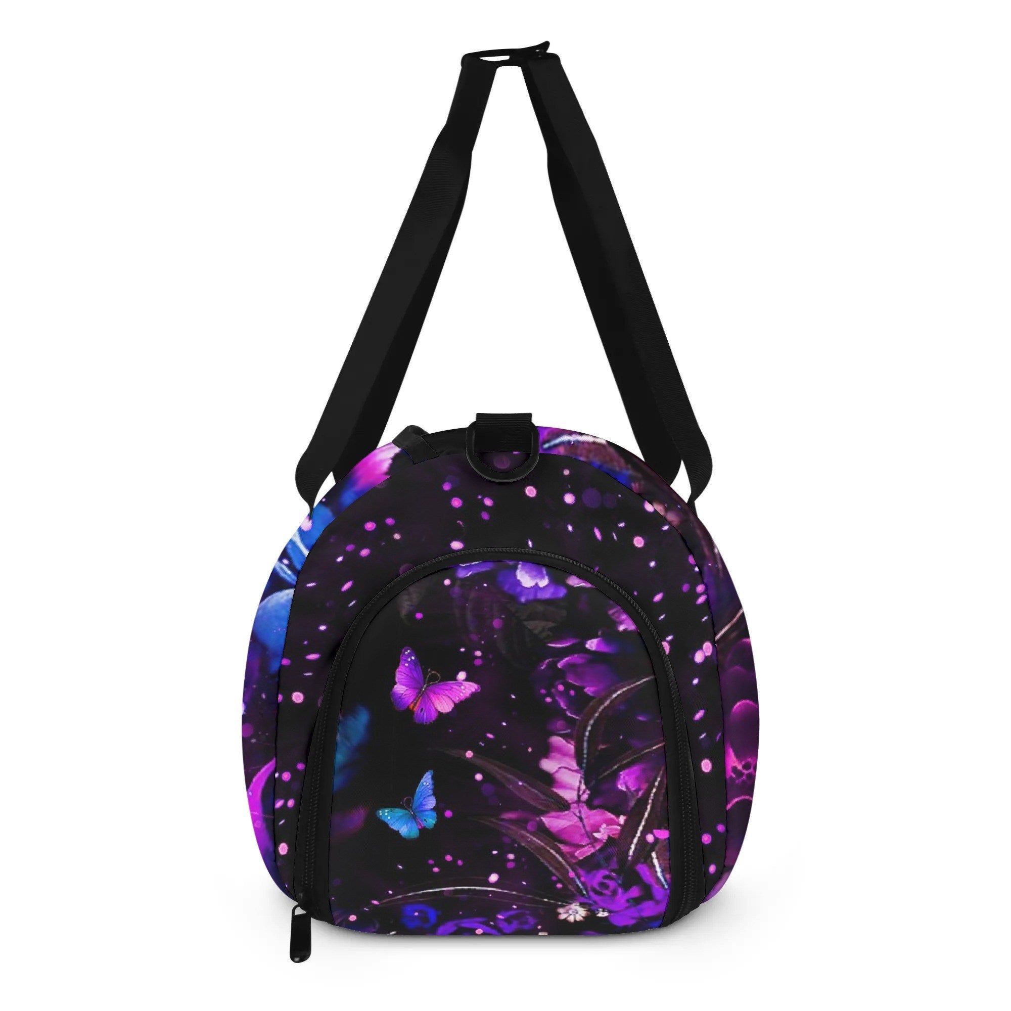 GLOWING SKULL FLOWER TRAVELLING BAG - YHLT2708254