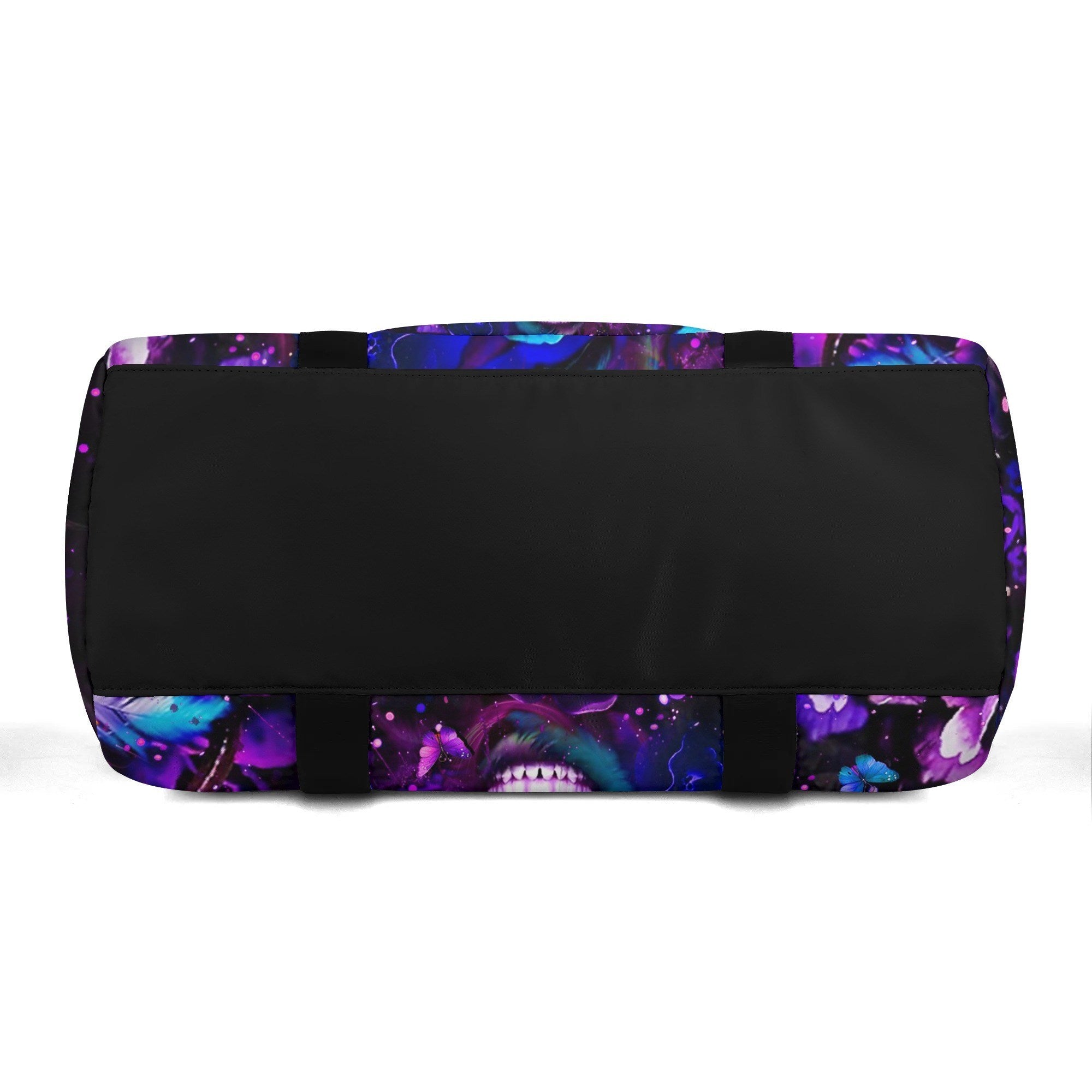 GLOWING SKULL FLOWER TRAVELLING BAG - YHLT2708254