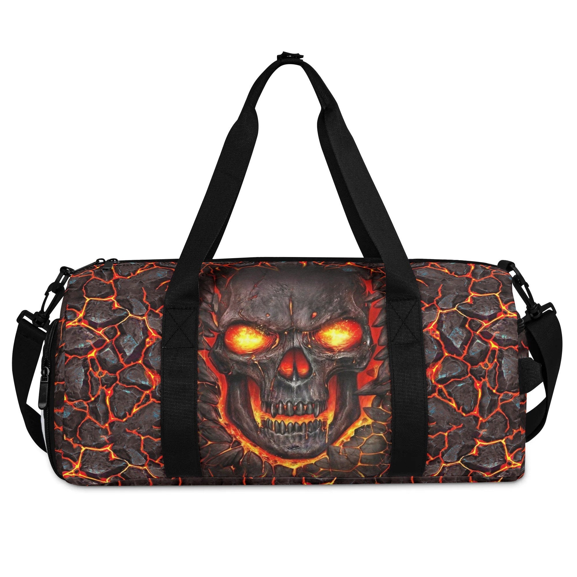 SKULL FIRE TRAVELLING BAG - YHHG2808254