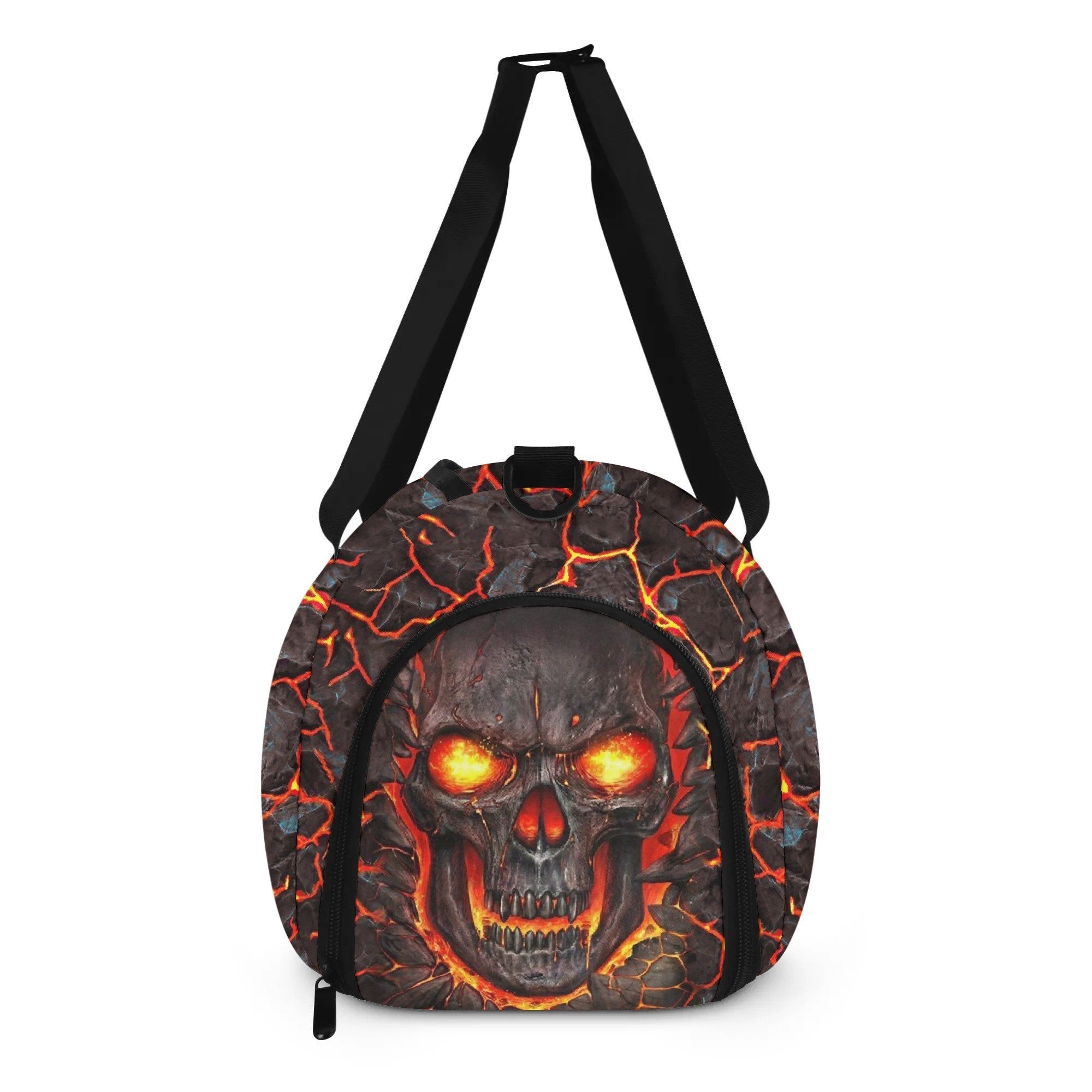 SKULL FIRE TRAVELLING BAG - YHHG2808254