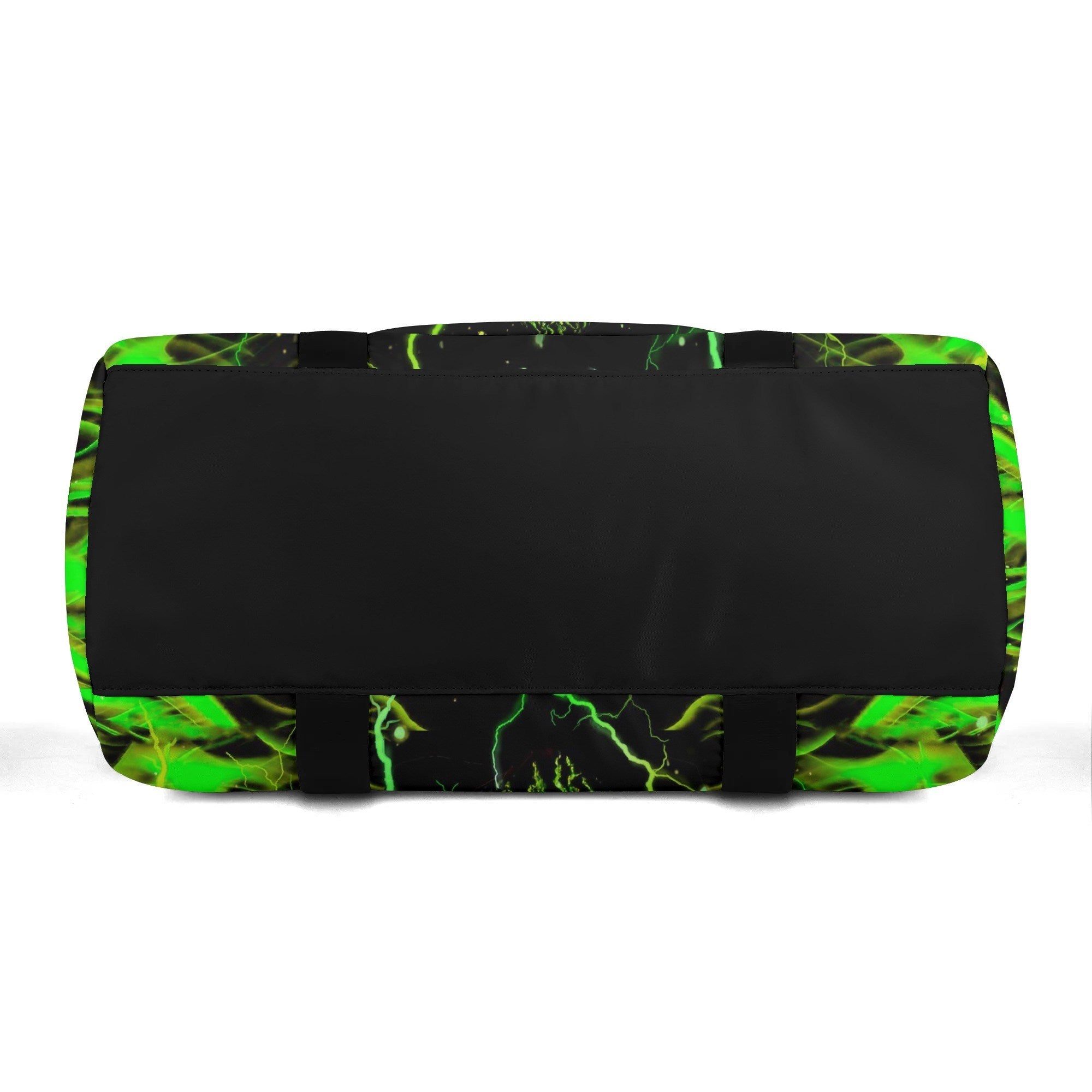 GREEN FIRE SKULL TRAVELLING BAG - YHHN2608254