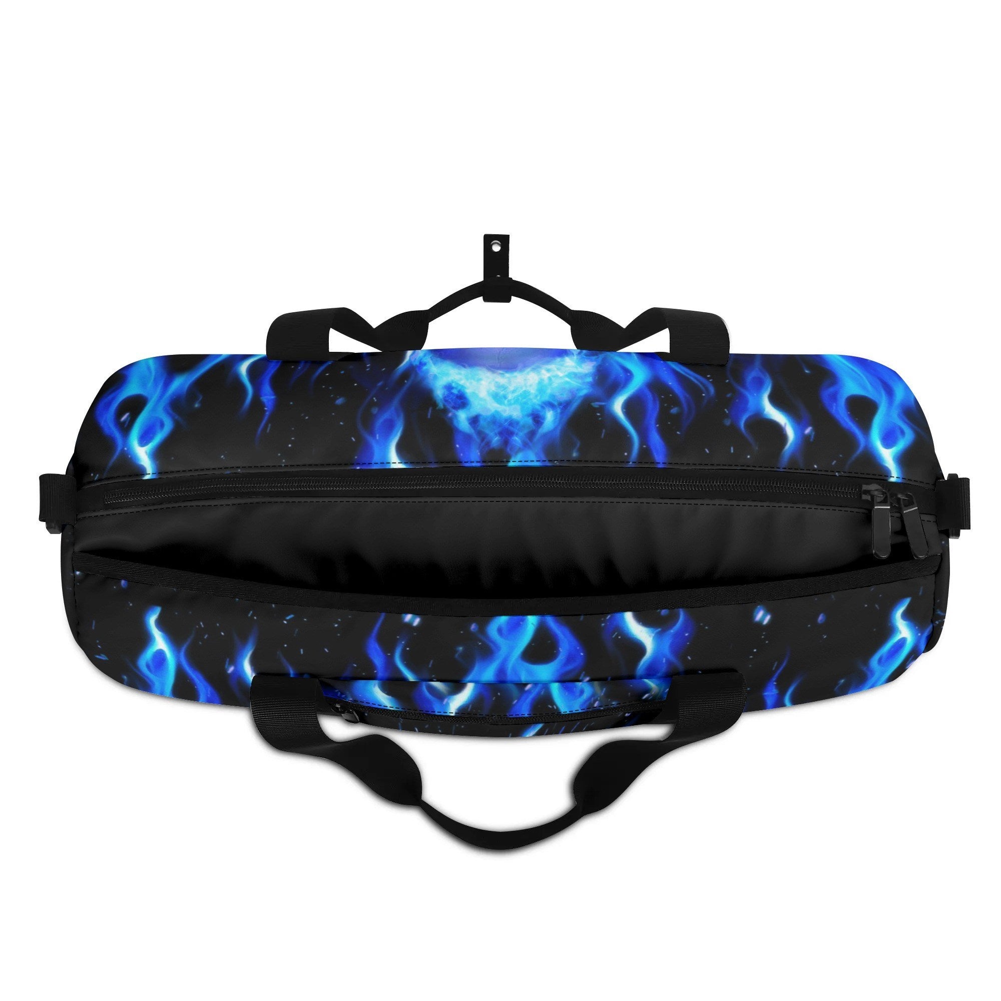 BLUE SKULL FIRE TRAVELLING BAG - YHHN2808255