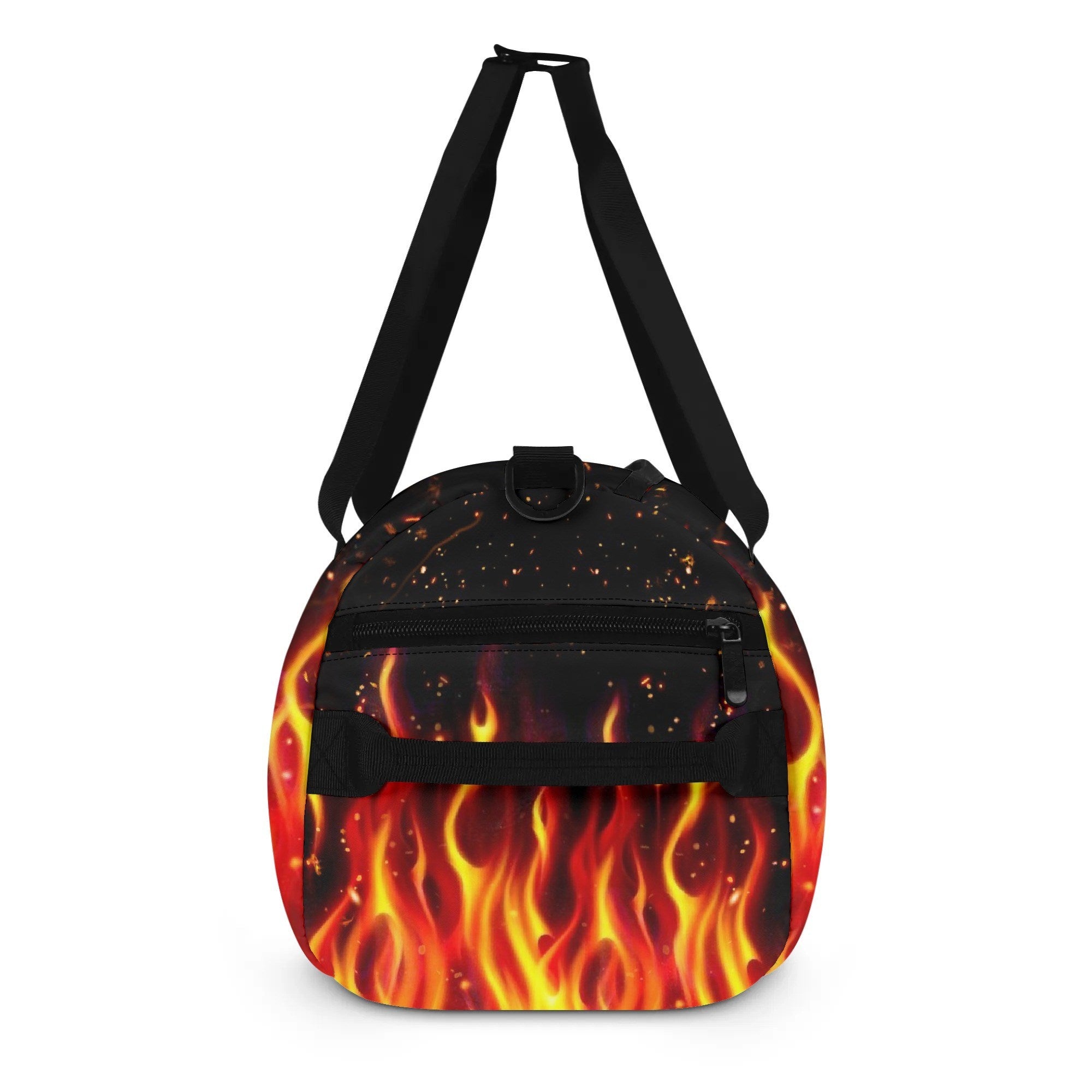 SKULL IN FIRE TRAVELLING BAG - YHHG2908255
