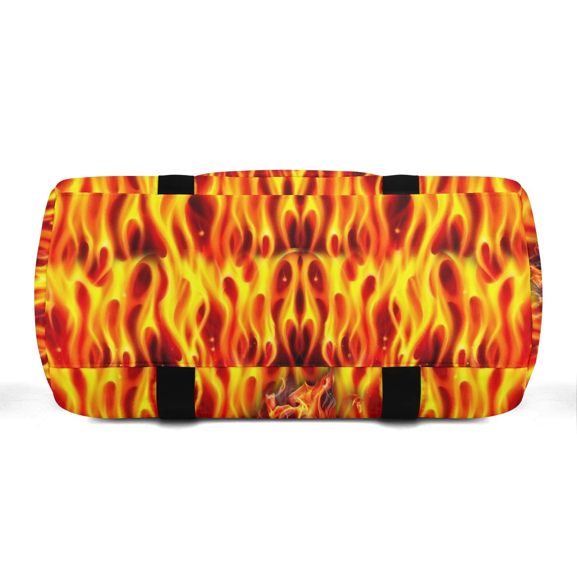 SKULL IN FIRE TRAVELLING BAG - YHHG2908255