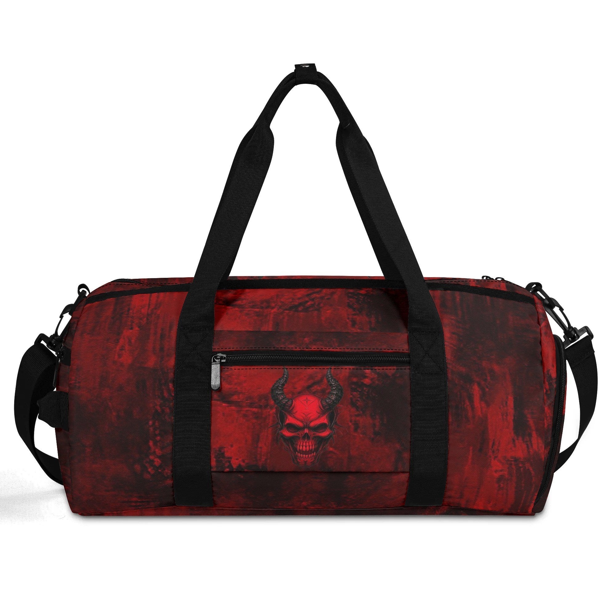 RED DEMON SKULL TRAVELLING BAG - YHLN2908255