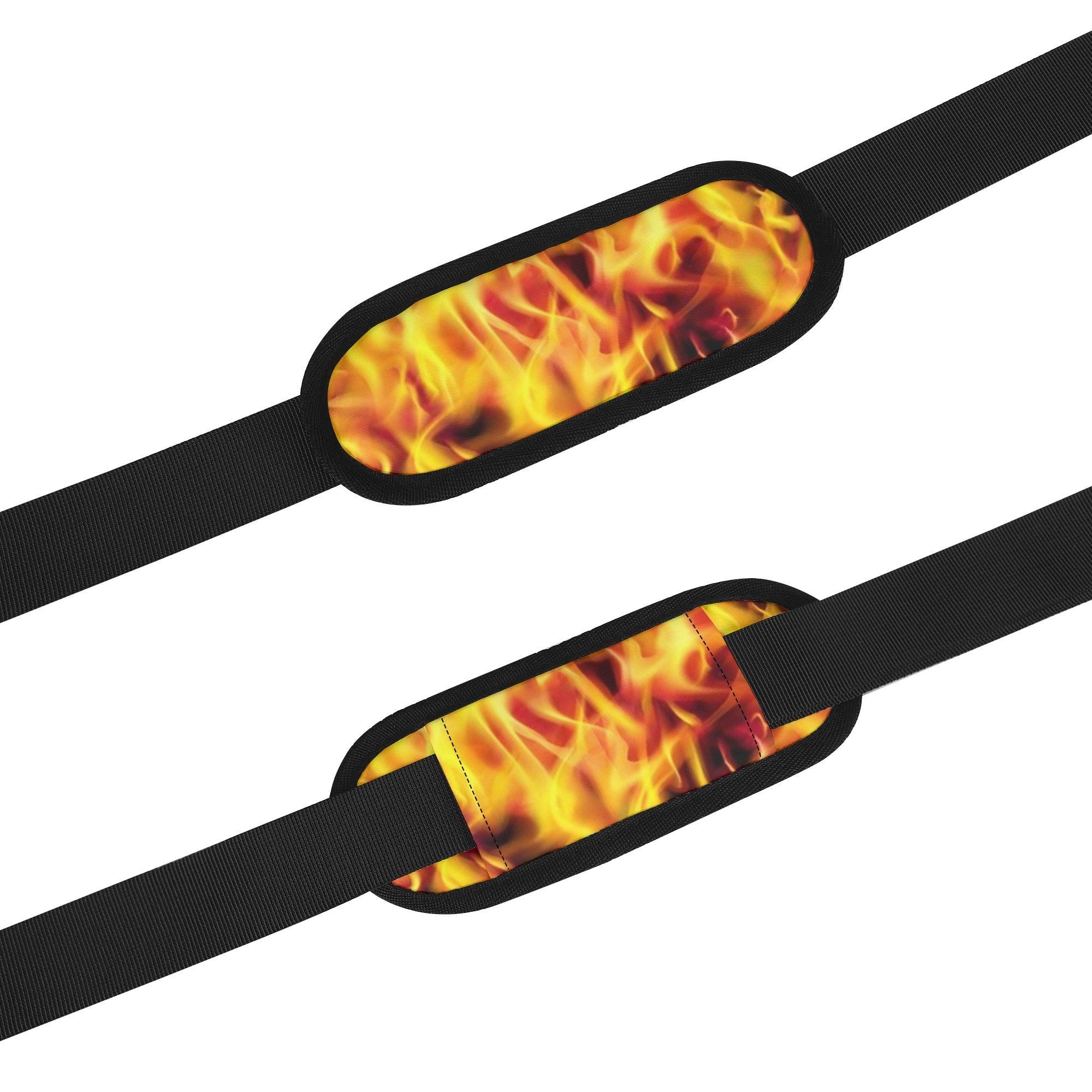 FLAMING SKULL TRAVELLING BAG - YHHG0309254
