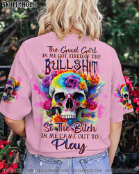 THE GOOD GIRL IN ME COLORFUL SKULL ALL OVER PRINT - TLNZ1309239
