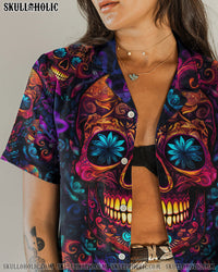 SKULL MANDALA HAWAIIAN SHIRT - TLNO0905231