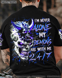 I'M NEVER ALONE SKULL DEMON ALL OVER PRINT - TLNZ1605242