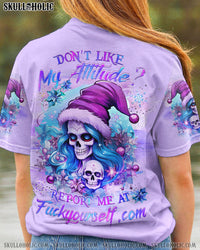 DON'T LIKE MY ATTITUDE CHRISTMAS ALL OVER PRINT - YHHG1509234
