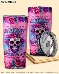 THE GOOD GIRL IN ME SUGAR SKULL TUMBLER - TLNO2410232