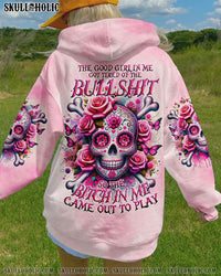 THE GOOD GIRL IN ME BONES SKULL ALL OVER PRINT - TLNO0411231
