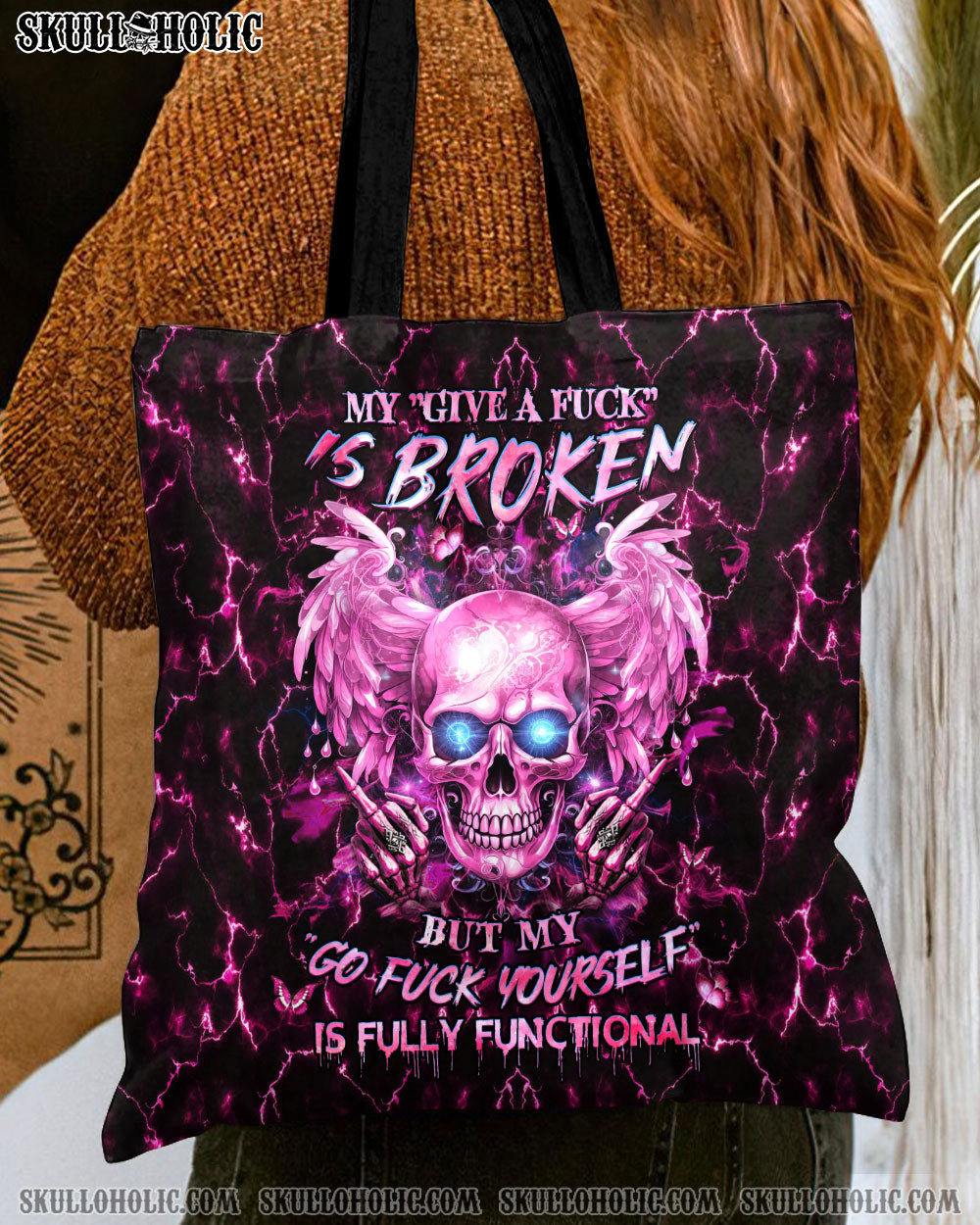 MY GIVE A F IS BROKEN TOTE BAG - YHHG2009234