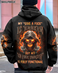 MY GIVE A F FLAMING SKULL REAPER ALL OVER PRINT - YHLN2809231