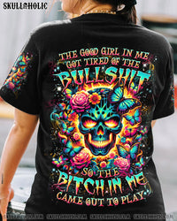 THE GOOD GIRL IN ME SKULL ALL OVER PRINT - YHLN0905241