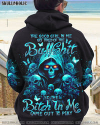 THE GOOD GIRL IN ME SCARY REAPER ROSE ALL OVER PRINT - TLNO0901241
