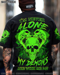 I'M NEVER ALONE SKULL DEMON ALL OVER PRINT - YHLN1606233