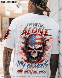 I'M NEVER ALONE SKULL DEMON ALL OVER PRINT - YHLN0210232