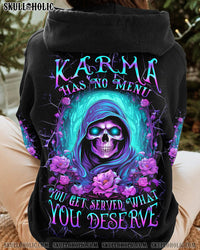 KARMA HAS NO MENU ALL OVER PRINT - YHLH1310231