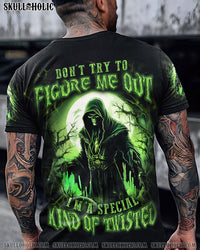 DON'T TRY TO FIGURE ME OUT ALL OVER PRINT - YHLN0709231