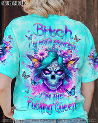 I'M THE F QUEEN SKULL ALL OVER PRINT - YHHN2504241