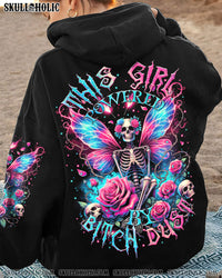 THIS GIRL IS POWERED BY B DUST ALL OVER PRINT - TYTM2812231