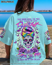 THE GOOD GIRL IN ME MESSY BUN ALL OVER PRINT - TLTW2404241