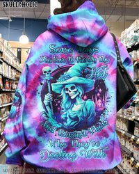 SOME DAYS YOU HAVE TO PUT ON THE HAT WITCH ALL OVER PRINT - YHDU0408233