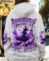 YOUR FIRST MISTAKE WITCH HALLOWEEN ALL OVER PRINT - TYQY1109241