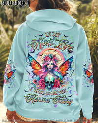 KARMA FAIRY SKULL LADY ALL OVER PRINT - YHHG0409242