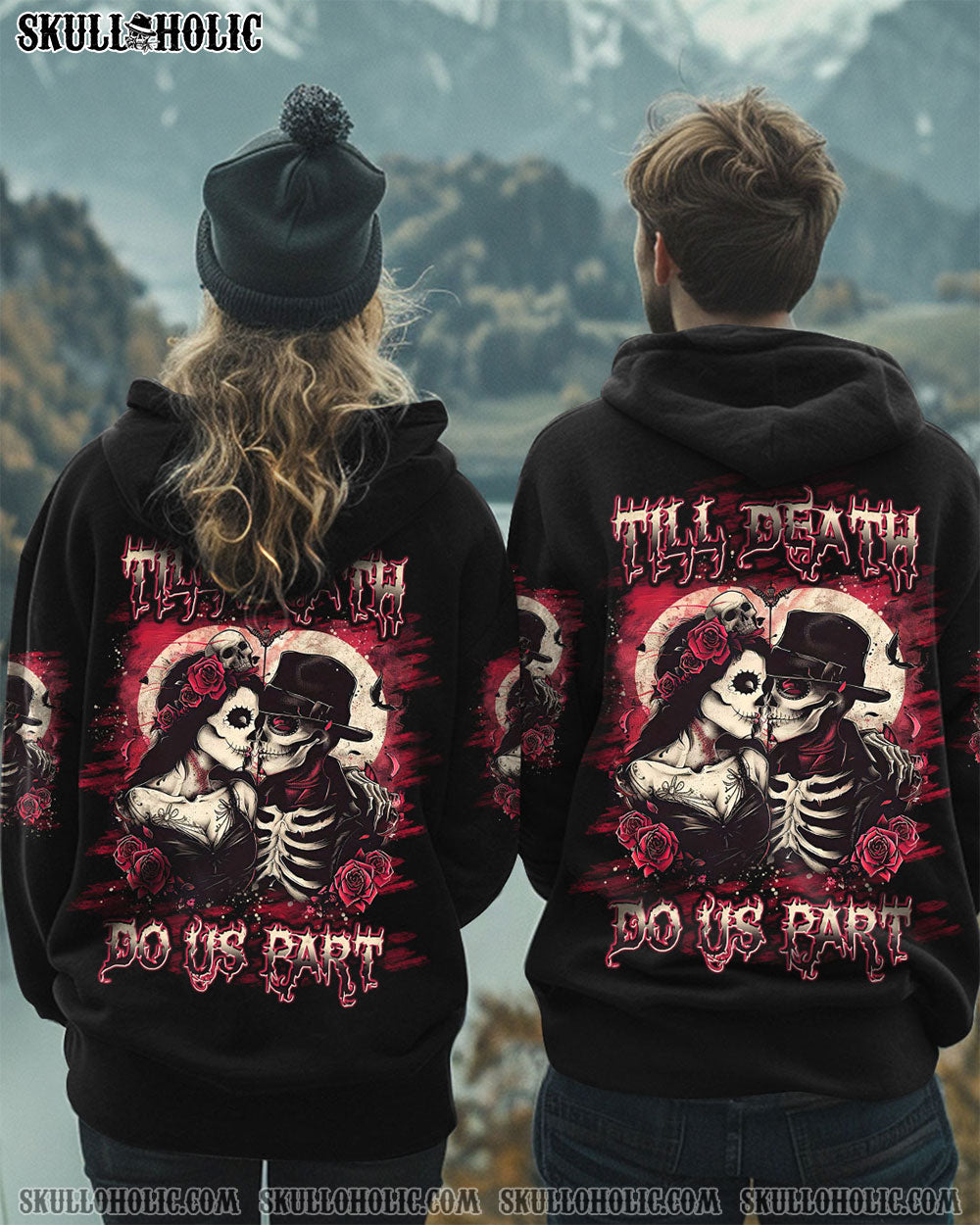 TILL DEATH DO US PART COUPLE ALL OVER PRINT - TLTW1909245