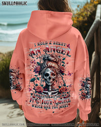 I HOLD A BEAST AN ANGEL SKULL LADY ALL OVER PRINT - TLPQ1209245