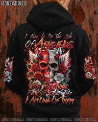 I MAY BE ON THE SIDE OF ANGELS ALL OVER PRINT - TYTD1103243