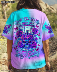 DON'T TALK TO ME SKULL ALL OVER PRINT - TLNZ1206251