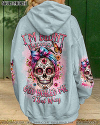 I'M BLUNT SUGAR SKULL ALL OVER PRINT - TYTD2011233