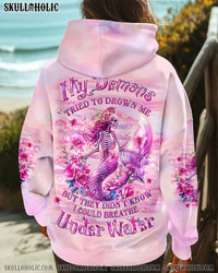 MY DEMONS TRIED TO DROWN ME MERMAID ALL OVER PRINT - YHLT1010241