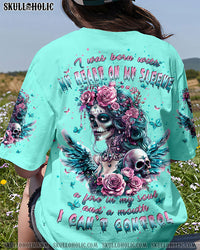 A MOUTH I CAN'T CONTROL LADY SKULL ALL OVER PRINT - TLPQ1103242