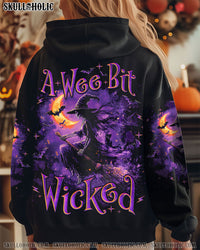 A WEE BIT WICKED HALLOWEEN BLACK ALL OVER PRINT - TLNO0509241