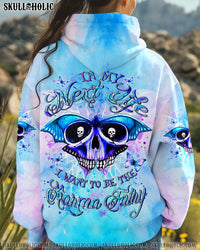 KARMA FAIRY SKULL BUTTERFLY ALL OVER PRINT - YHLN1709241