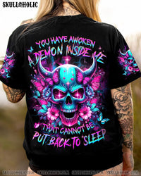 YOU HAVE AWOKEN A DEMON ALL OVER PRINT - YHDU0605242