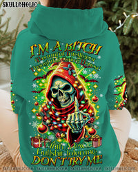 I'M A B DON'T TRY ME REAPER CHRISTMAS ALL OVER PRINT - TLTR2310231