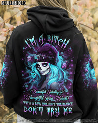 I'M A B DON'T TRY ME CHRISTMAS ALL OVER PRINT - YHLN3110232