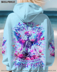 KARMA FAIRY SKELETON WINGS ALL OVER PRINT - YHDU1410241
